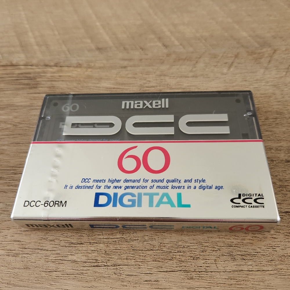 MAXELL DCC 60-RM Sealed Digital Compact Cassette